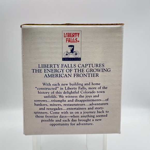 Liberty Falls HANDY ANDY MALLOYS Village HOUSE AH128 Americana Collection NEW - Picture 5 of 9